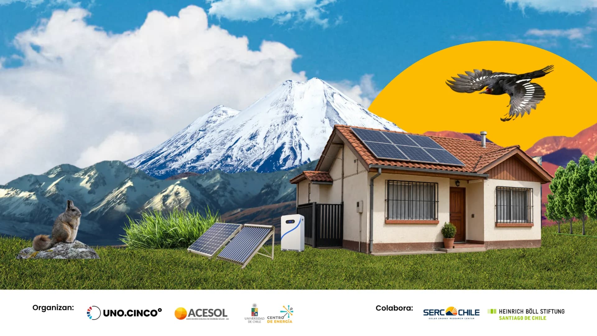 Chile País Solar: súmate a la conversación sobre el futuro de los techos solares en Chile